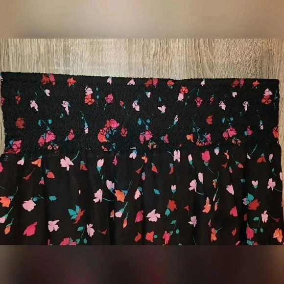 NWT! Joie Silk Gorowen Floral Print A-line Skirt Asymmetric Ruffle Hem S - Picture 8 of 12